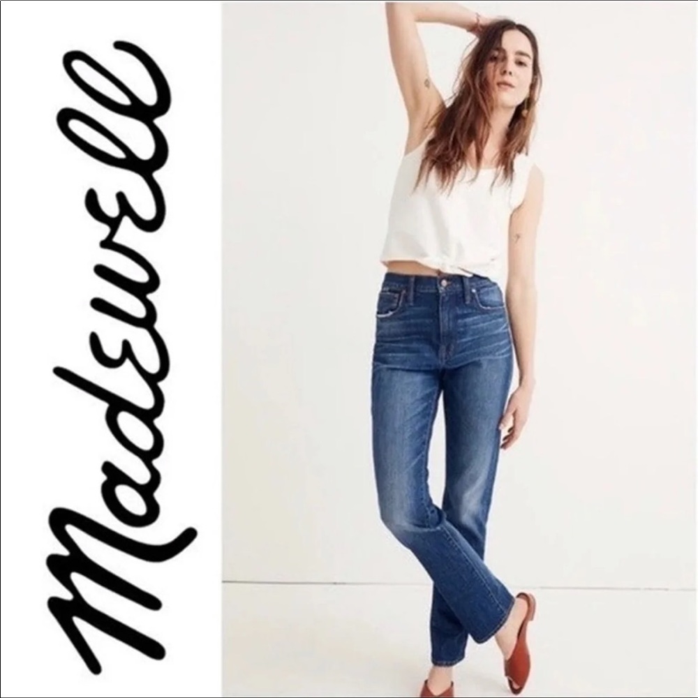 Madewell Highrise Slim Boyfriend Jeans, size 27